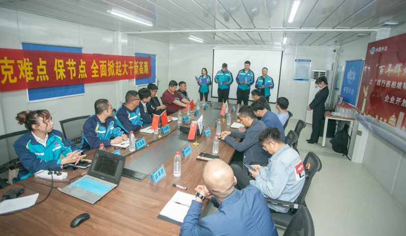 3.學(xué)黨史——項(xiàng)目青年團(tuán)朗誦詩歌《西柏坡精神頌》